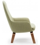 Era Normann Copenhagen Sillón Alto con Patas de Madera