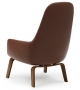 Era Normann Copenhagen Sillón Alto con Patas de Madera
