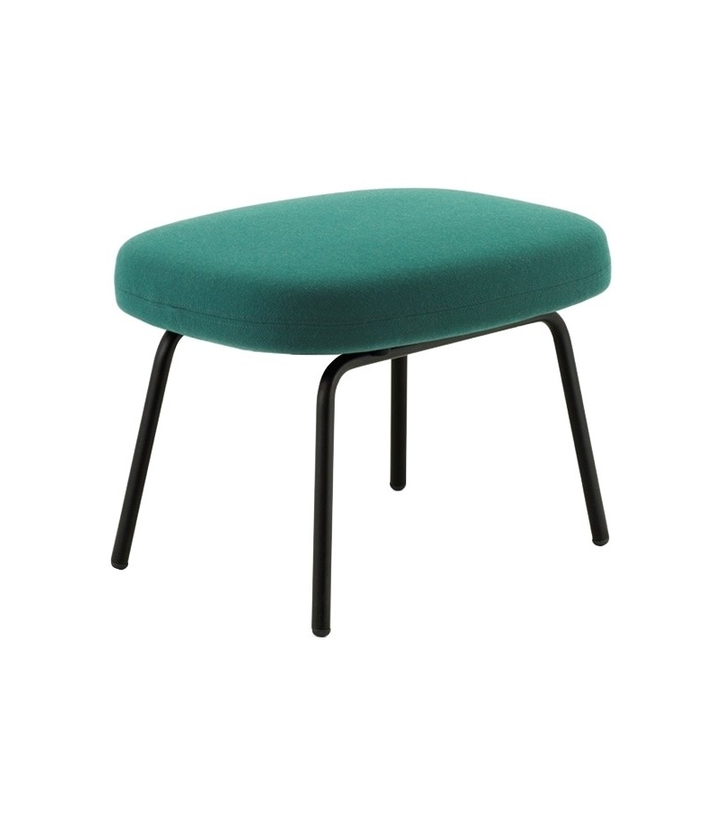 Era Normann Copenhagen Footstool With Steel Legs
