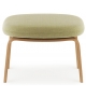 Era Normann Copenhagen Pouf con Gambe in Legno
