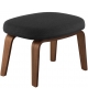 Era Normann Copenhagen Pouf con Gambe in Legno