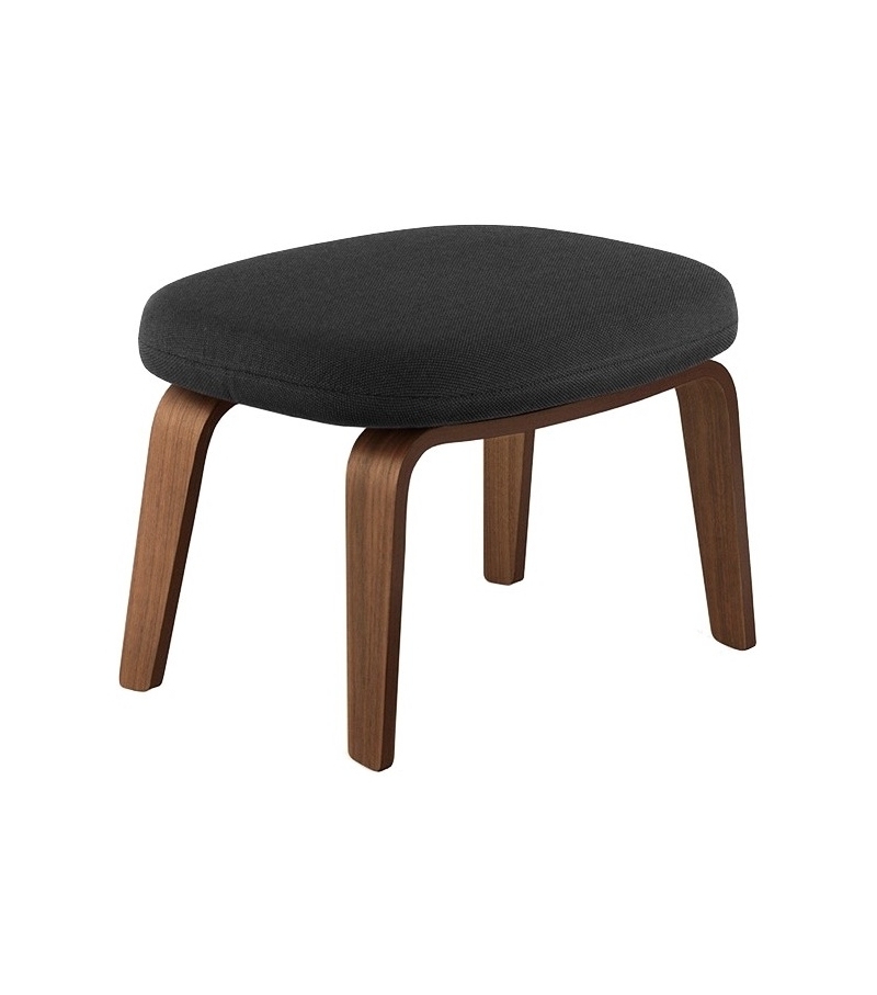 Era Normann Copenhagen Pouf con Gambe in Legno