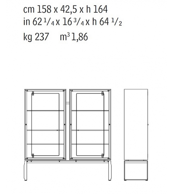 Aei Giorgetti Meuble Vitrine