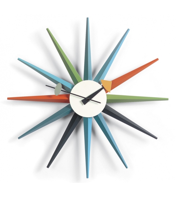 Sunburst Clock