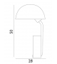 Cap Normann Copenhagen Lampe de Table