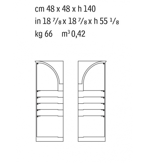 Nyn Meuble D'Angle Giorgetti