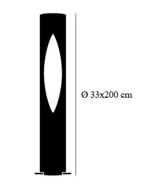 Colonna Catellani&Smith Lampadaire