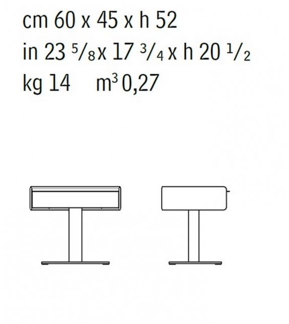 Corium Nachttisch Giorgetti