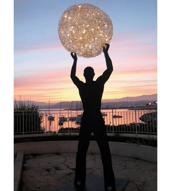 Uomo Della Luce XXL IP65 Lampada Da Terra Catellani&Smith