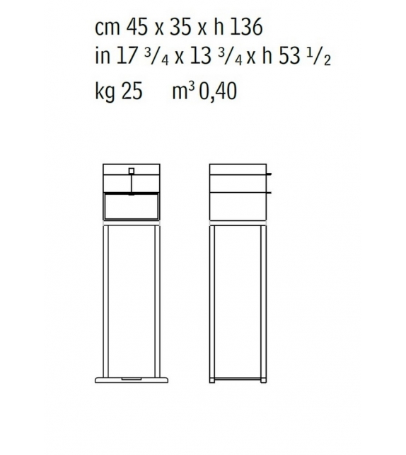 Myo Stand Mit Schublade Und Klaptür Giorgetti