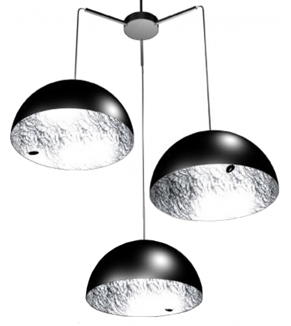Stchu-Moon 02 Chandelier Catellani&Smith Pendant Lamp
