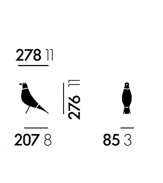Eames House Bird Vitra Objet