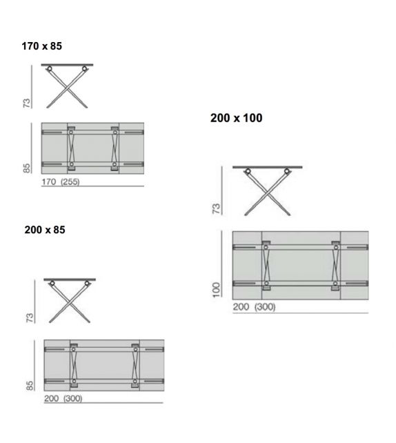 Tender 420 Desalto Extendable Table