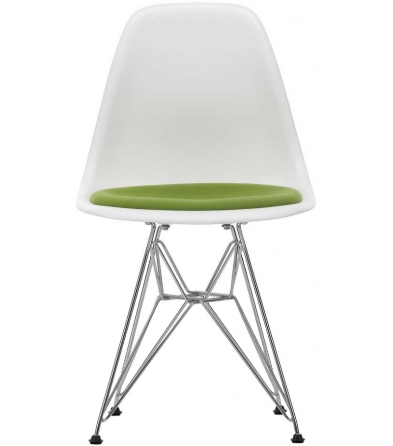 Eames Plastic Side Chair DSR Silla Con Cojín Vitra Milia Shop