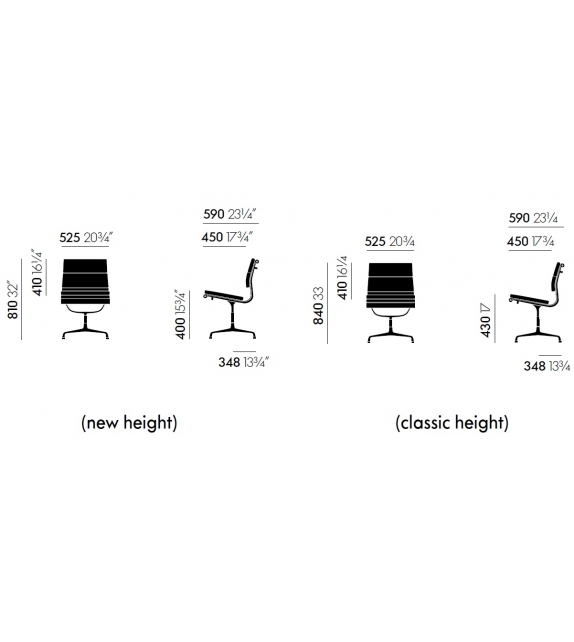 Vitra: Softpad Group  EA 205 Stuhl