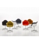 Eames Plastic Armchair DAL With Upholstery Vitra