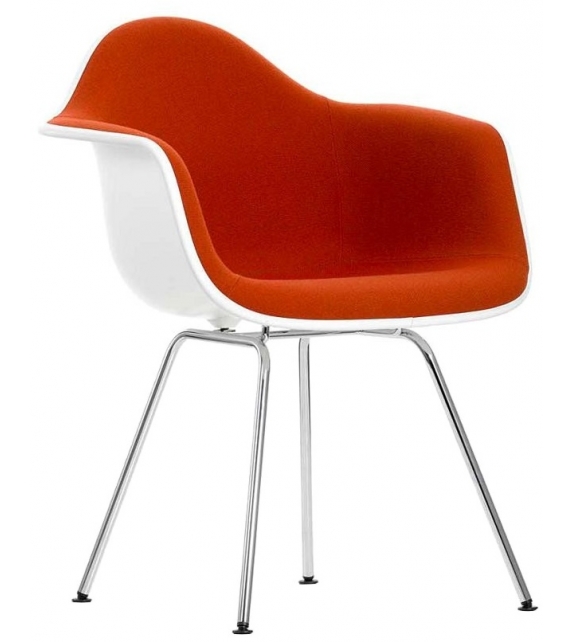 Eames Plastic Armchair DAX Fauteuil Rembourrèe Vitra