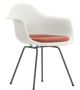 Eames Plastic Armchair DAX Fauteuil Avec Coussin Vitra