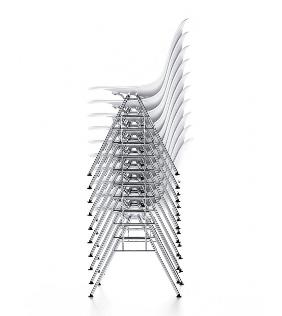 Eames Plastic Side Chair DSS-N Sedia Vitra