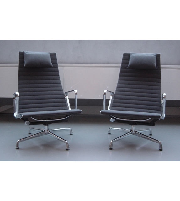 Aluminium Chair EA 124 Poltrona Vitra