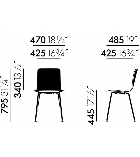 HAL Ply Tube Chaise Vitra