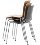 HAL Ply Tube Stackable Silla Vitra