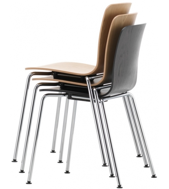 HAL Ply Tube Stackable Silla Vitra
