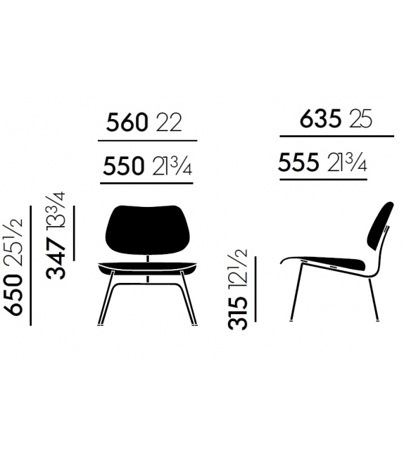 Plywood Group LCM Sedia Vitra