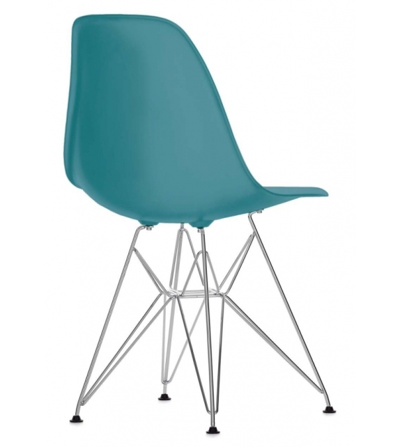 Eames plastic side chair DSR