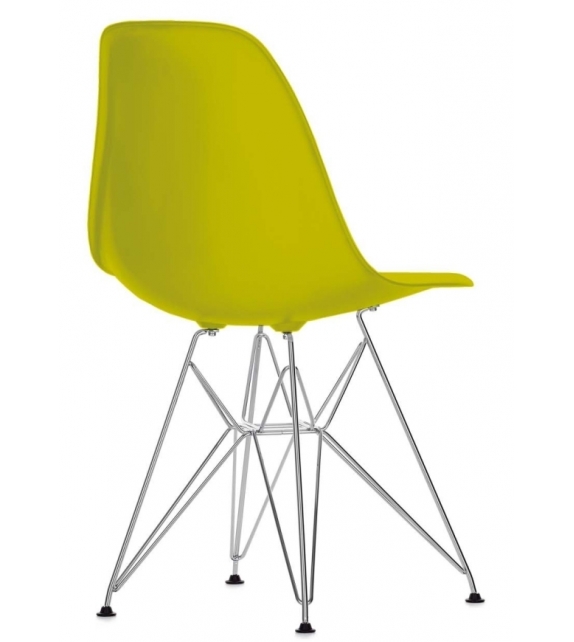 Eames plastic side chair DSR