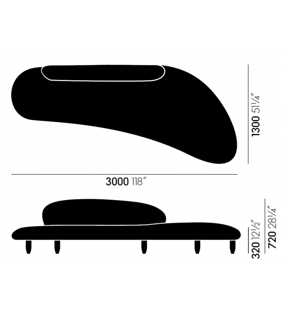 Freeform Sofa Vitra