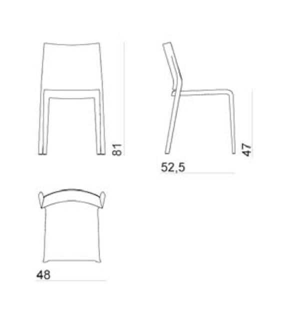 Lisbona 544 Desalto Sedia