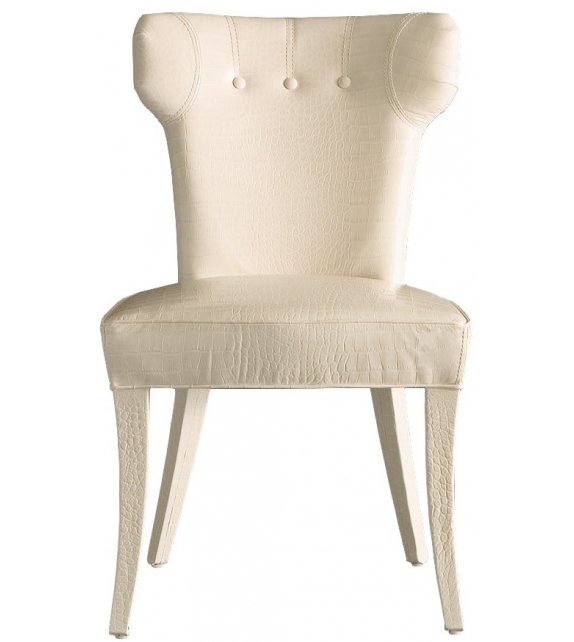 Guenda Poltroncina Con Gambe Rivestite Rugiano