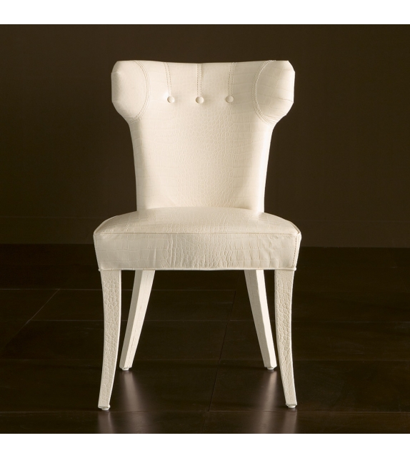 Guenda Poltroncina Con Gambe Rivestite Rugiano