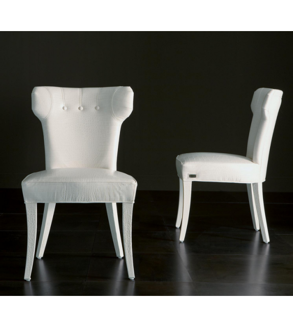 Guenda Poltroncina Con Gambe Rivestite Rugiano