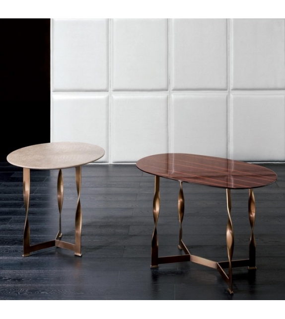 Pliet Oval Coffee Table Rugiano