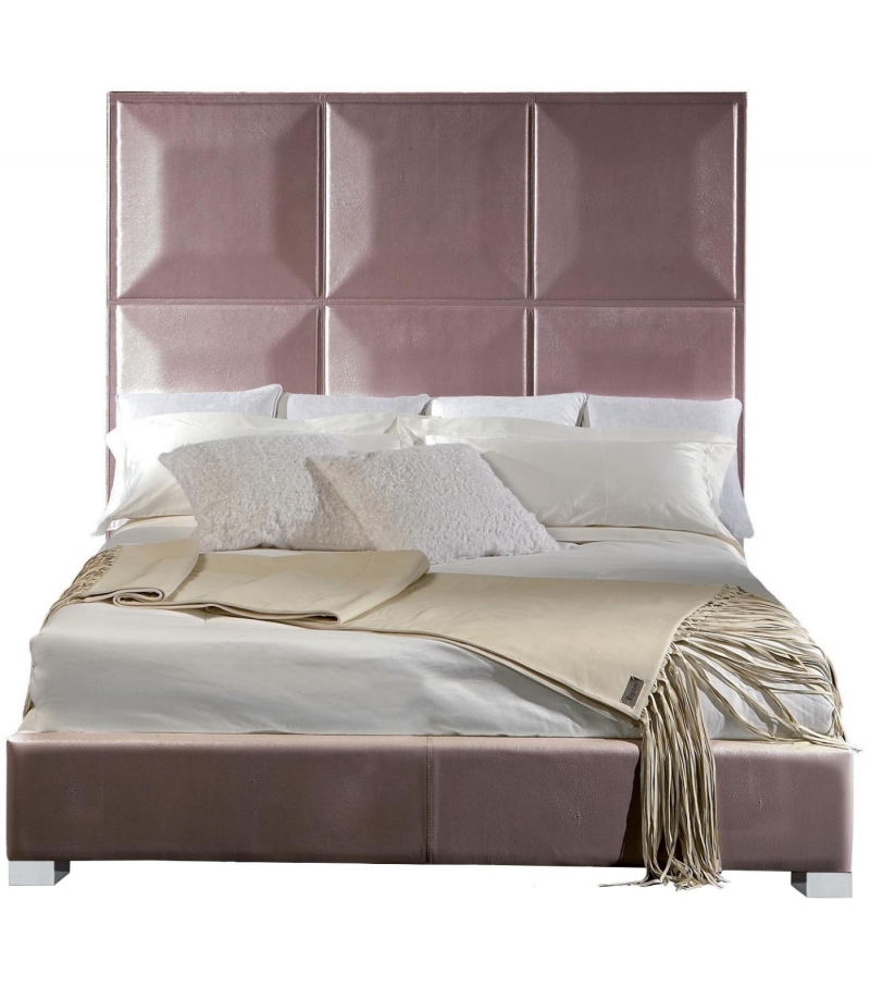 Migaori Bed With High Headboard Rugiano