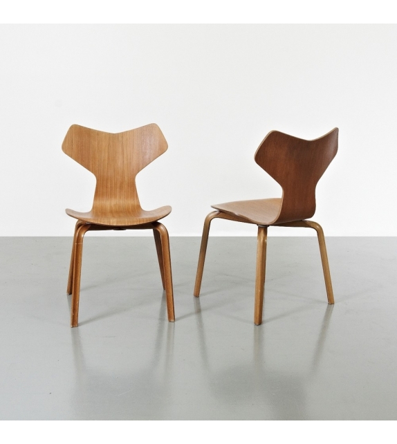 Grand Prix Sedia con Gambe in Legno Fritz Hansen