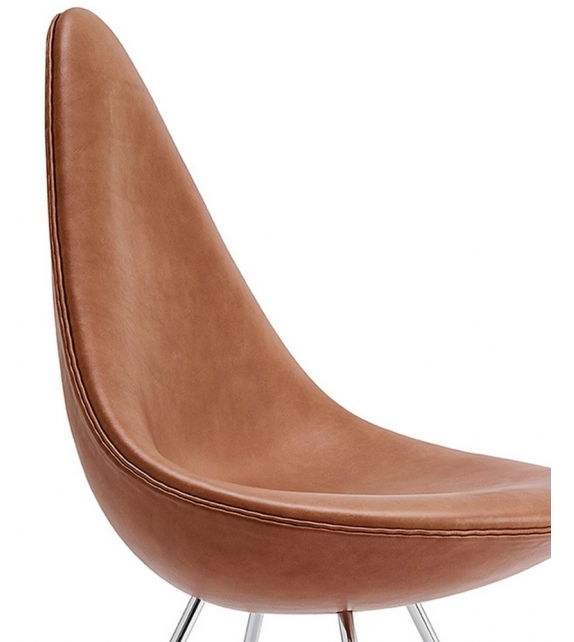 Drop Sedia Rivestita Fritz Hansen