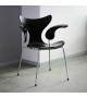 Lily Sedia Rivestita con Braccioli Fritz Hansen