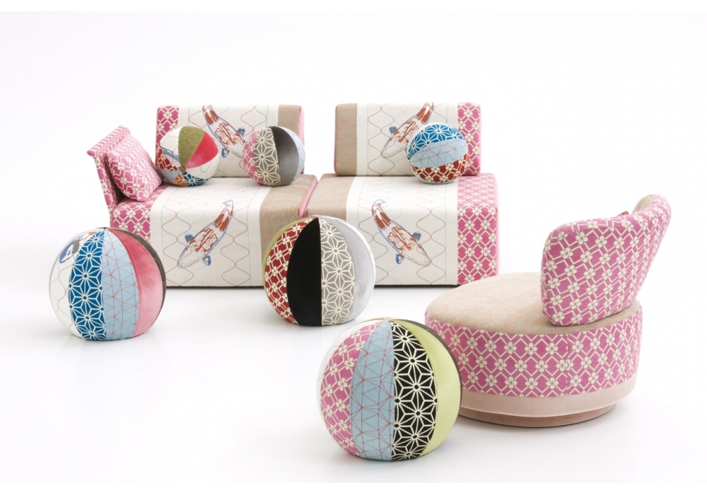 Joy Round Moroso Pouf Milia Shop