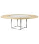 PK54+PK54A Table With Extension Ring Fritz Hansen