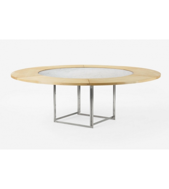 PK54+PK54A Erweiterungsring Tisch Fritz Hansen