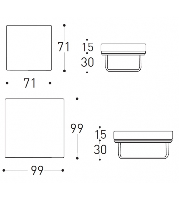 Varaschin Babylon Pouf