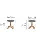 Root 045 Small Table Roda