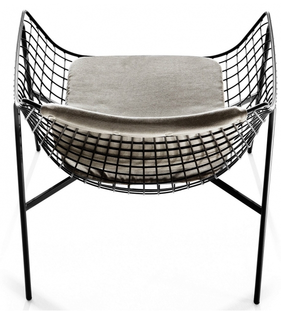 Summer Set Armchair With Seat & Back Cushions Varaschin