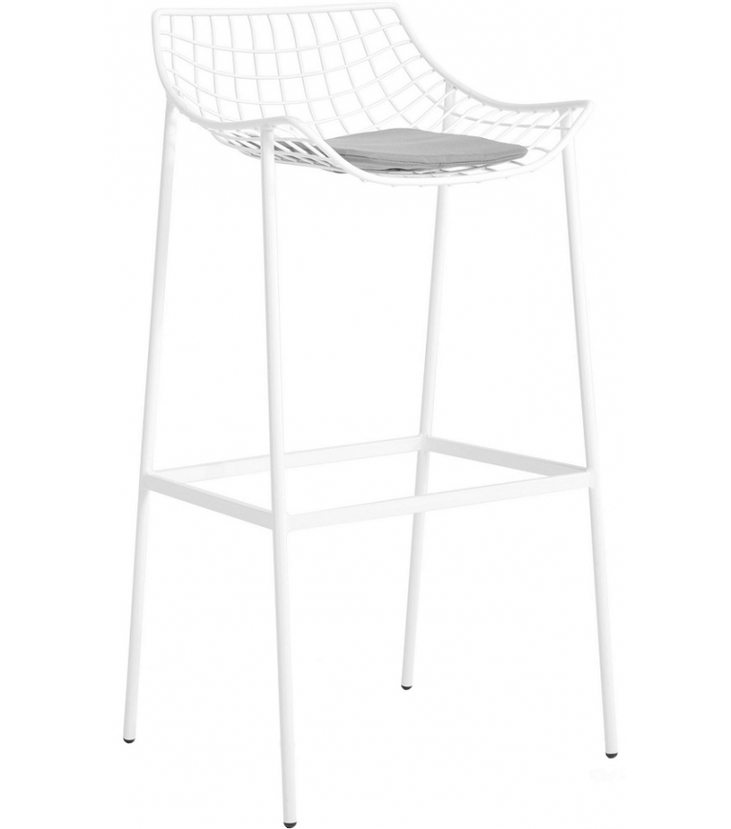 Summer Set Tabouret Avec Coussin Assise Varaschin