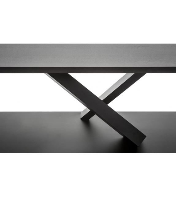 Element 680 Desalto Tavolo Rettangolare con 2 Gambe