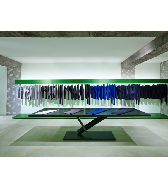 Element 680 Desalto Table Rectangulaire avec 2 Jambes