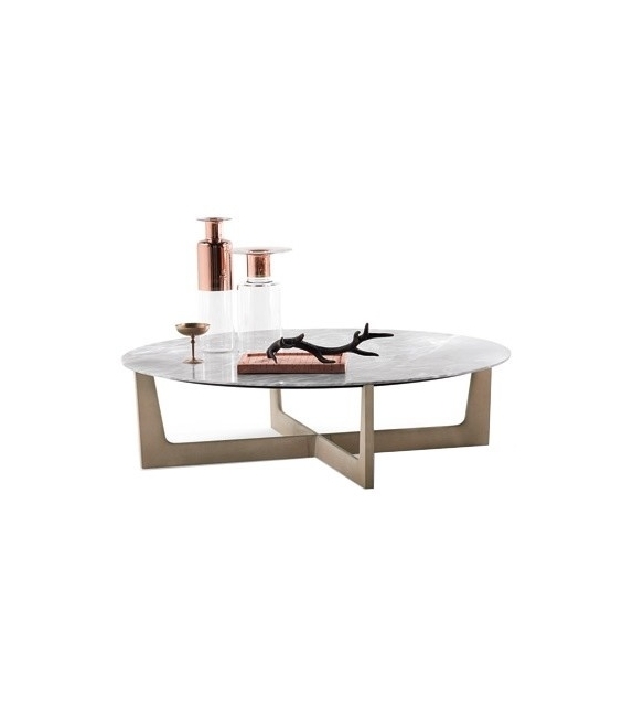 Ilary Poltrona Frau Round Low Table